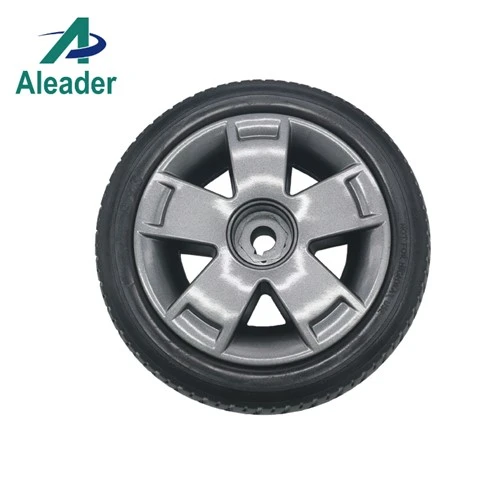 Xe tay ga di động Lốp đặc PU 9X3