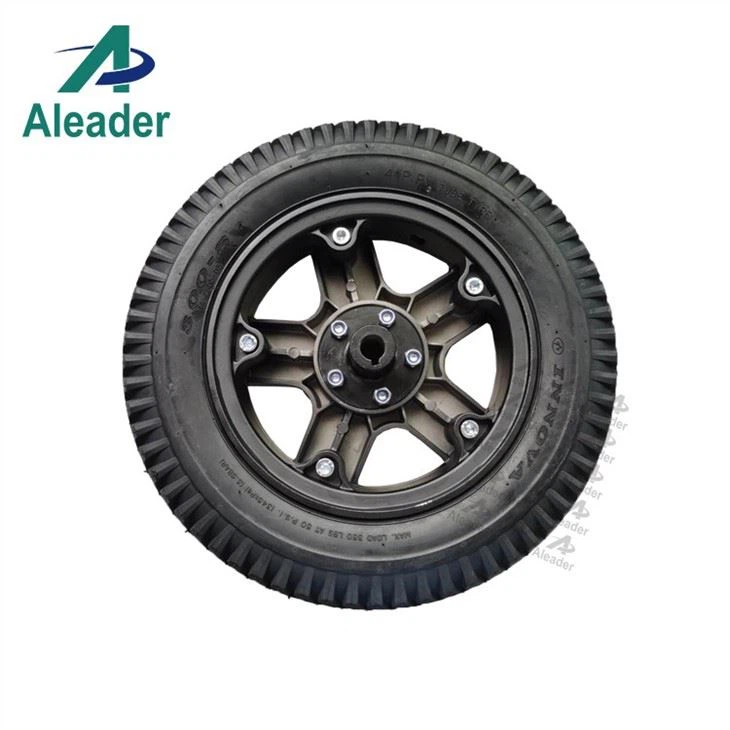 3.00-8 Tire Wheelchair Wheel Assembly Solid Tyres